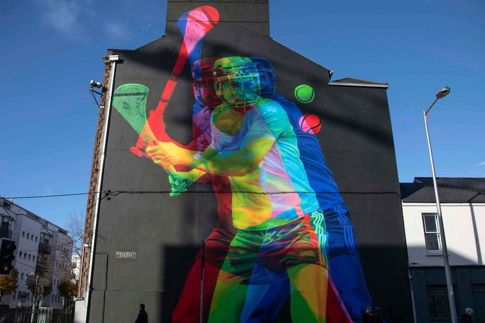 Mural on a Cork city street. The county is also considering facilitating street art. Photo: Clare Keogh.